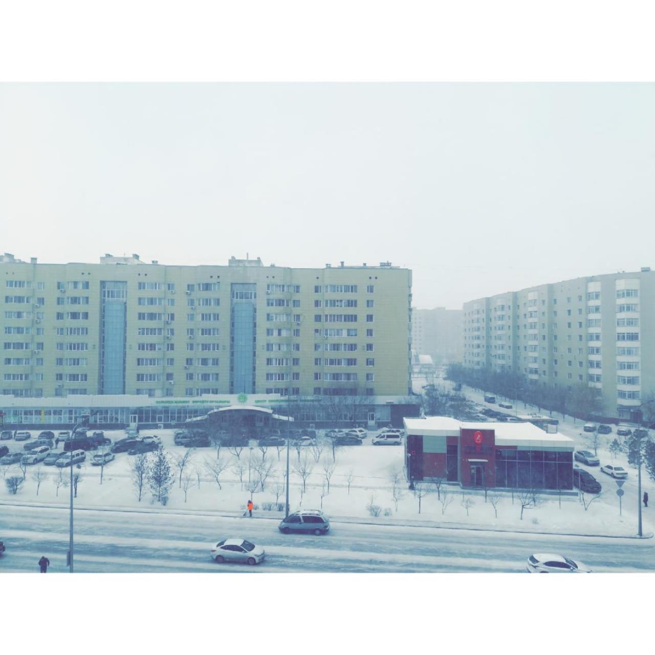 Best Apartment On Sauran Towers Astana Exteriör bild